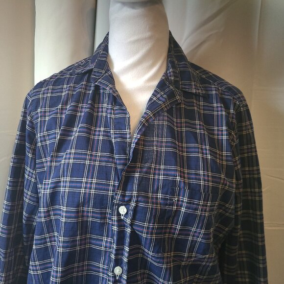 Womens Frank & Eileen button front shirt - XXS - Style # Eileen - Picture 2 of 11
